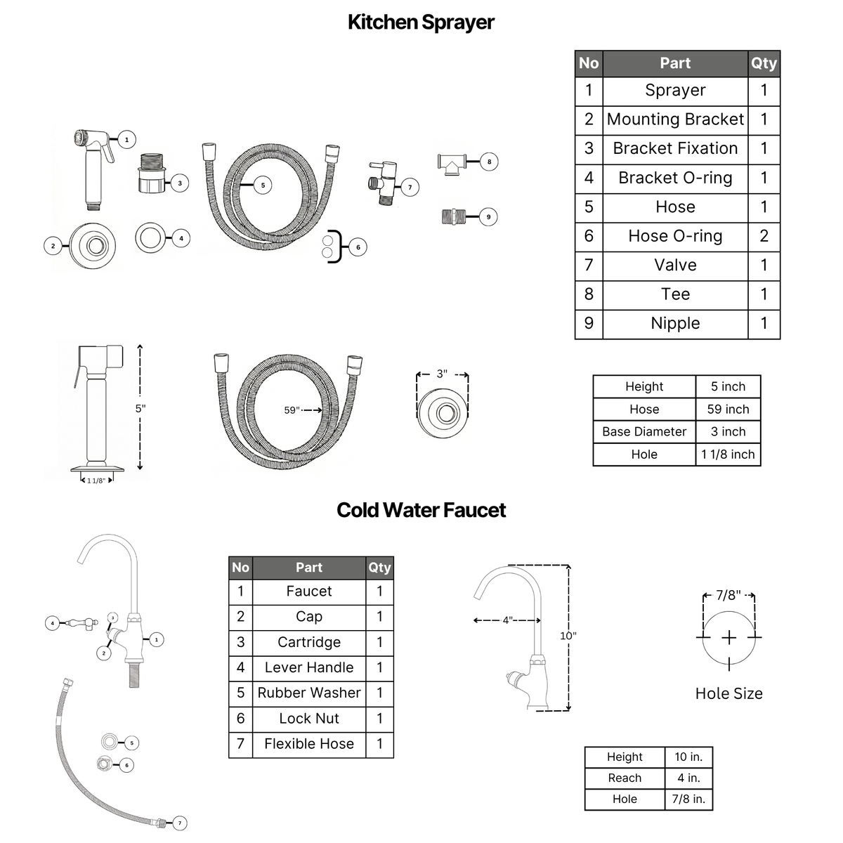 Polished Nickel Bridge Faucet with Lever Handles - Atlas