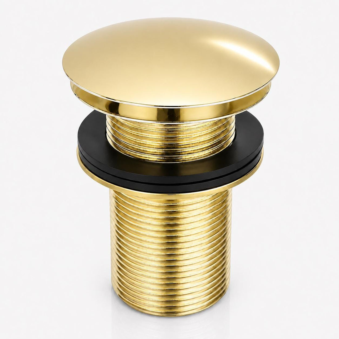 Unlacquered Brass Pop-Up Sink Drain - Vintaless