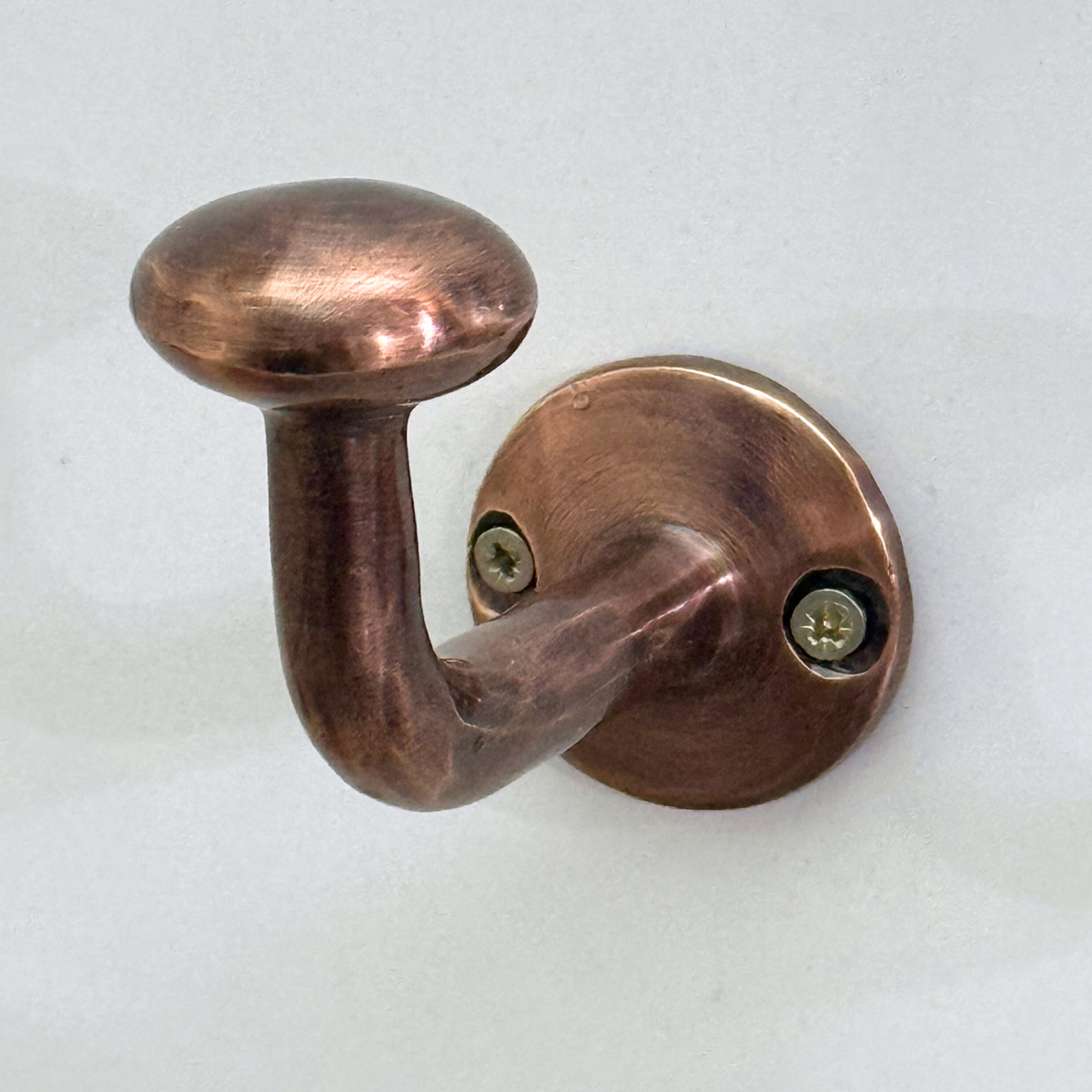 Antique Copper Hooks, Copper Robe Hook, Heavy Duty Single Hook, Wall Mount Copper Robe Hooks - image 1