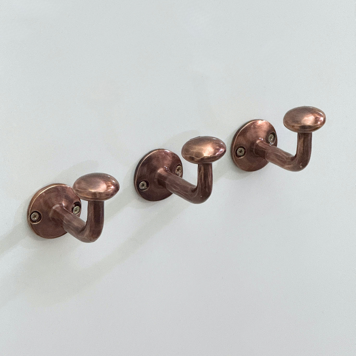 Antique Copper Hooks, Copper Robe Hook, Heavy Duty Single Hook, Wall Mount Copper Robe Hooks - image 2