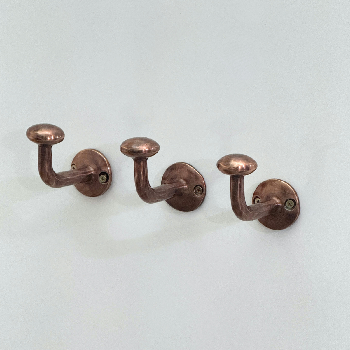 Antique Copper Hooks, Copper Robe Hook, Heavy Duty Single Hook, Wall Mount Copper Robe Hooks - image 3