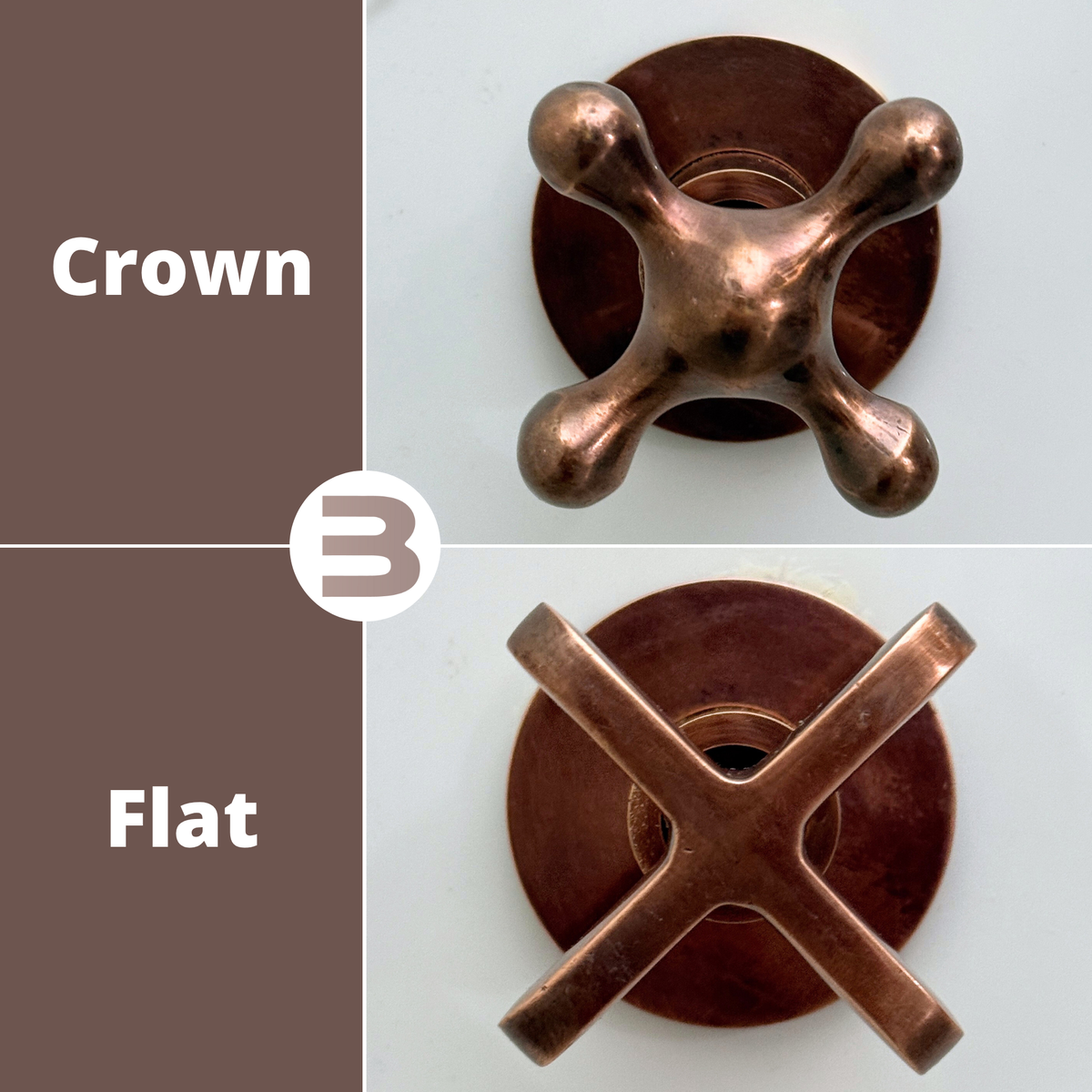 Antique Copper Adjustable Round Rain Shower System — Arcuate arm (ACCSS-003) — detail view 11