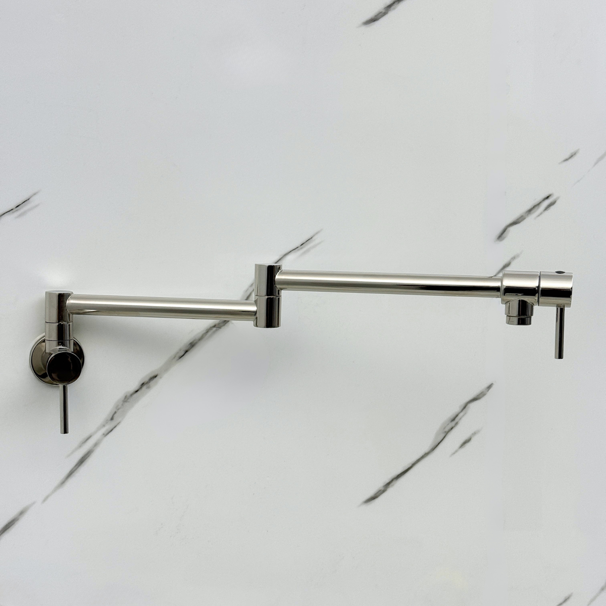Polished Nickel Wall-Mount Pot Filler – alternate view 2