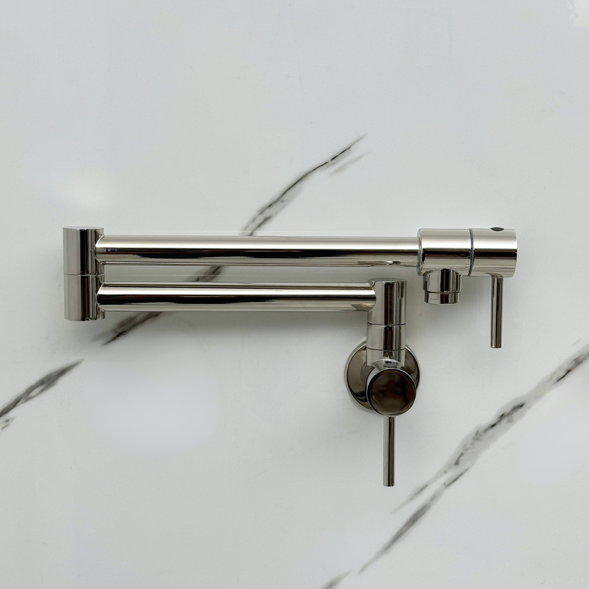 Polished Nickel Wall-Mount Pot Filler – alternate view 3