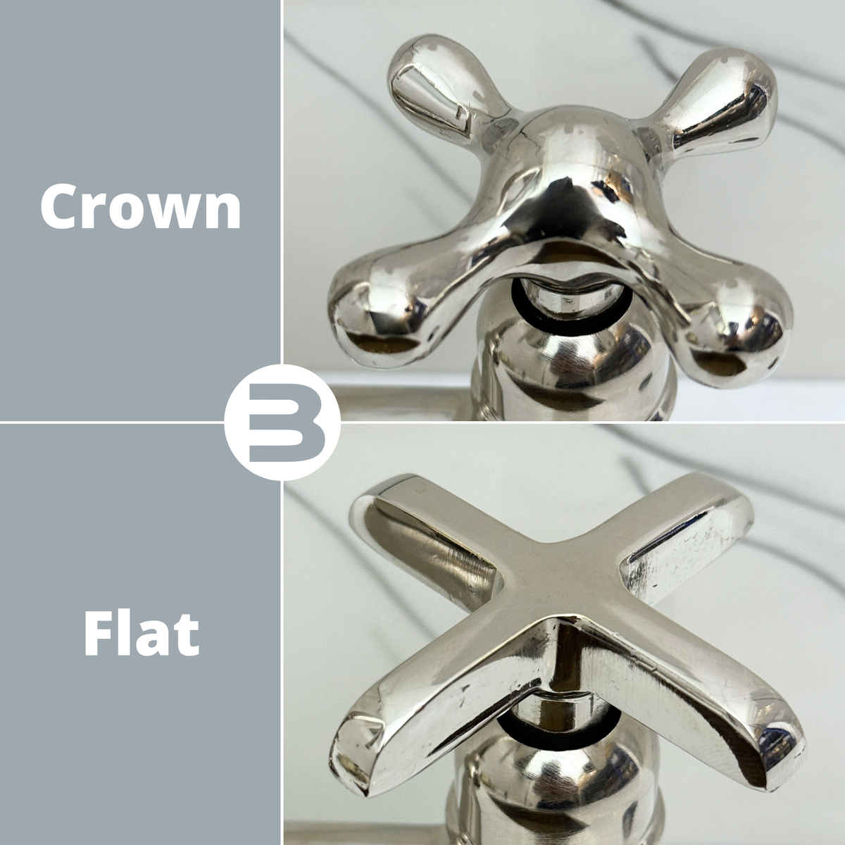 Polished Nickel Pot Filler with Cross Handles – alternate view 12