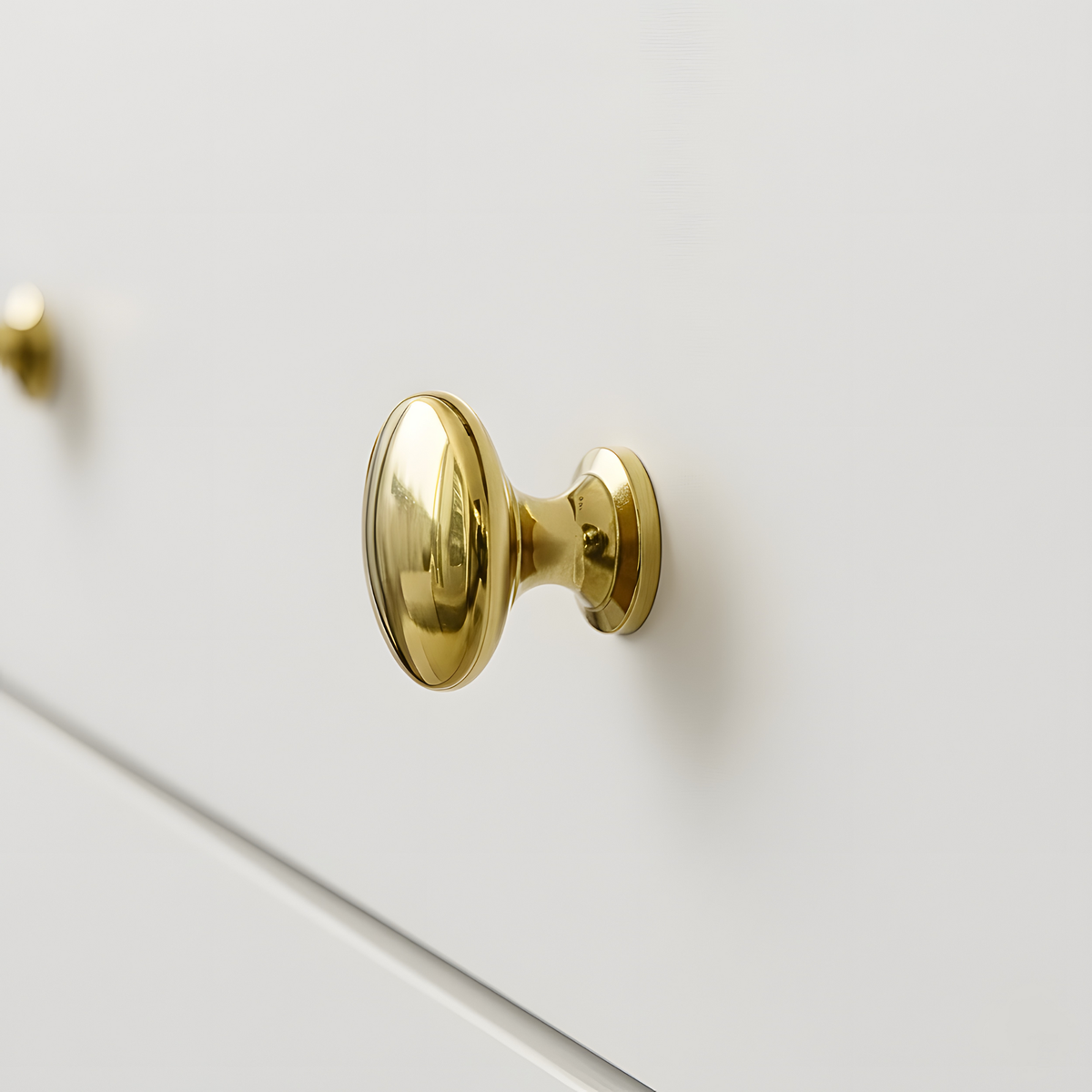 Unlacquered Brass Ball Cabinet Knob, Solid Brass Cabinets Knob, Brass Drawers Knob - image 1