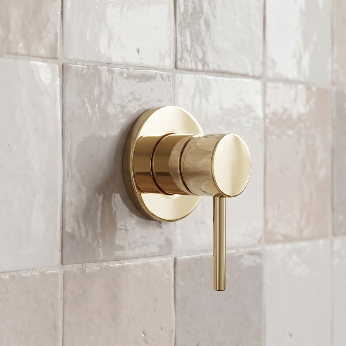 Unlacquered Brass Dome Rain Shower System with Gooseneck arm