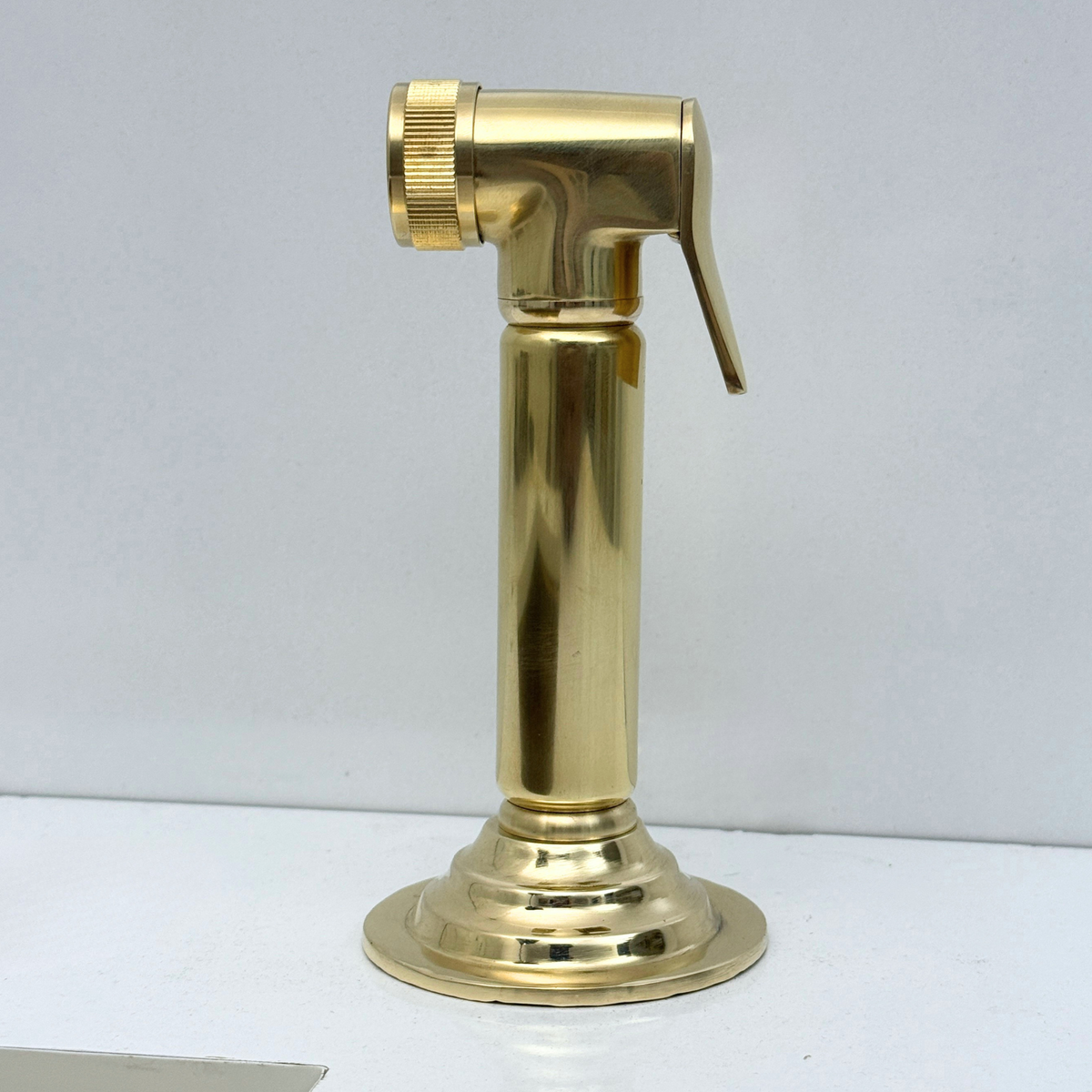 Unlacquered Brass Kitchen Side Sprayer - image 3