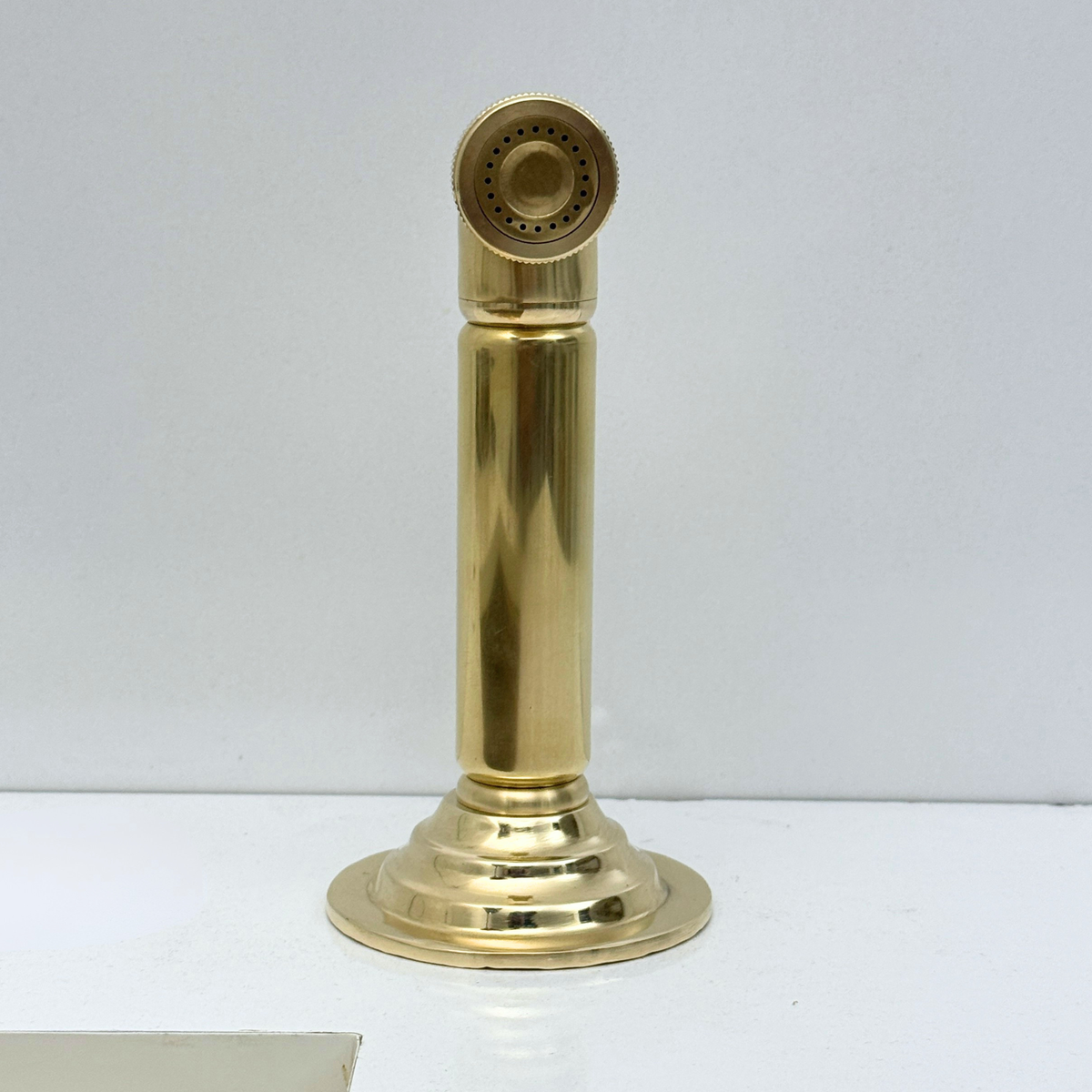 Unlacquered Brass Kitchen Side Sprayer - image 4