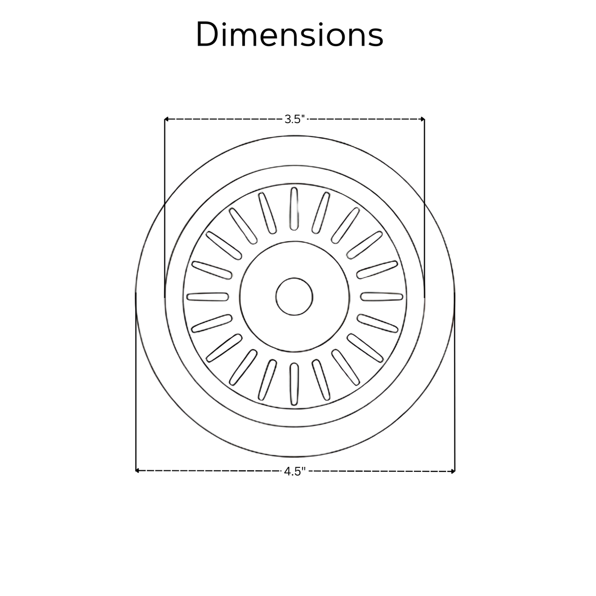 Pure Copper Sink Strainer, Solid Copper Kitchen Strainer - image 5