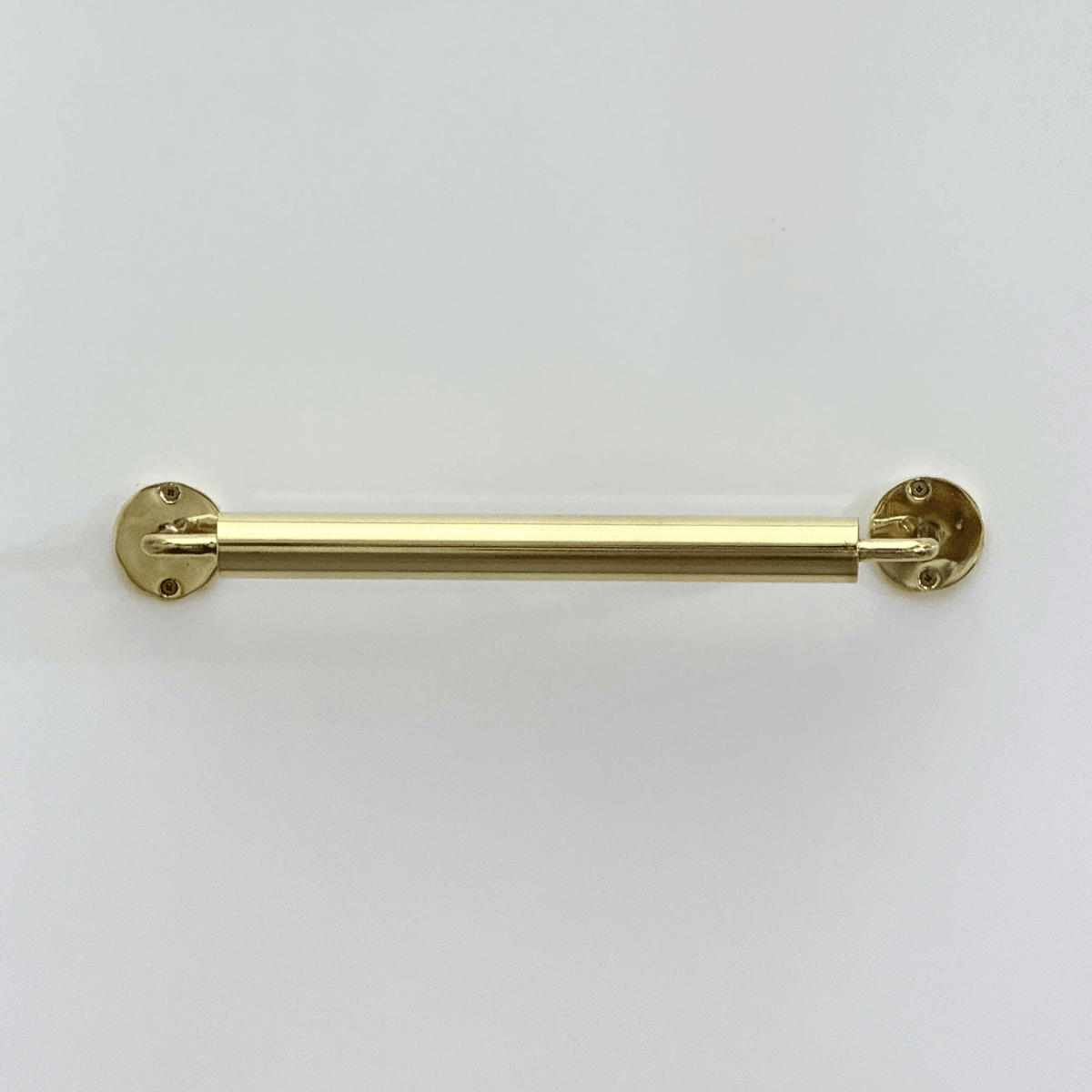 Unlacquered Brass Towel Holder, Solid Brass Wall Mounted Bar, Brass Towel Rack, Brass Rod, Brass Towel Rail - Vintaless